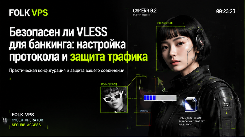 Обложка: Безопасен ли VLESS для банкинга: настройка протокола и защита трафика