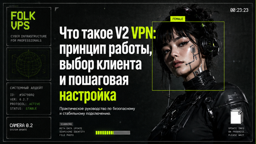 Обложка: Что такое V2 VPN: принцип работы, выбор клиента и пошаговая настройка
