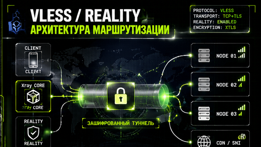 Схема протокола и маршрута — что такое xray core