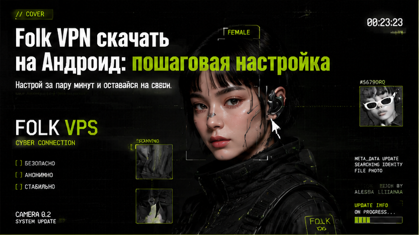 Обложка: Folk VPN скачать на Андроид: пошаговая настройка