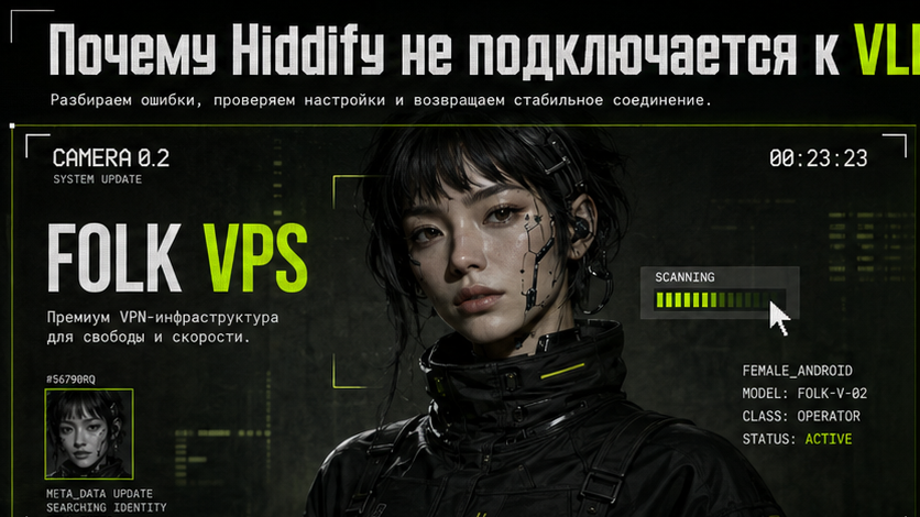 Обложка: Почему Hiddify не подключается к VLESS: причины и решения