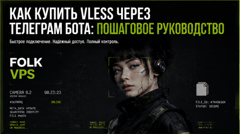Обложка: Как купить VLESS через Телеграм бота: пошаговое руководство