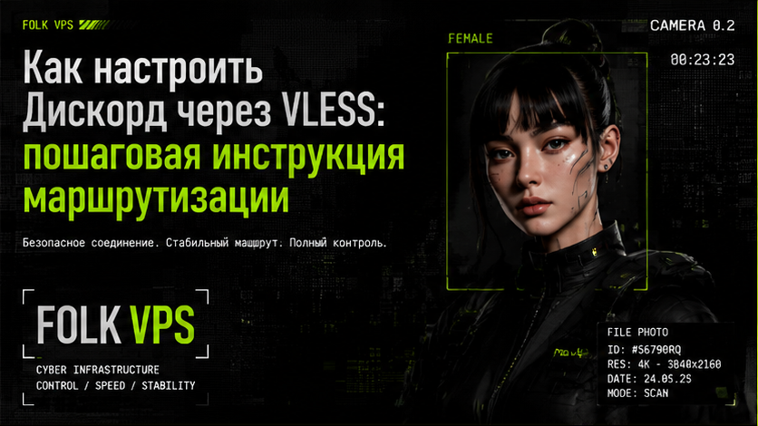 Обложка: Как настроить Дискорд через VLESS: пошаговая инструкция маршрутизации