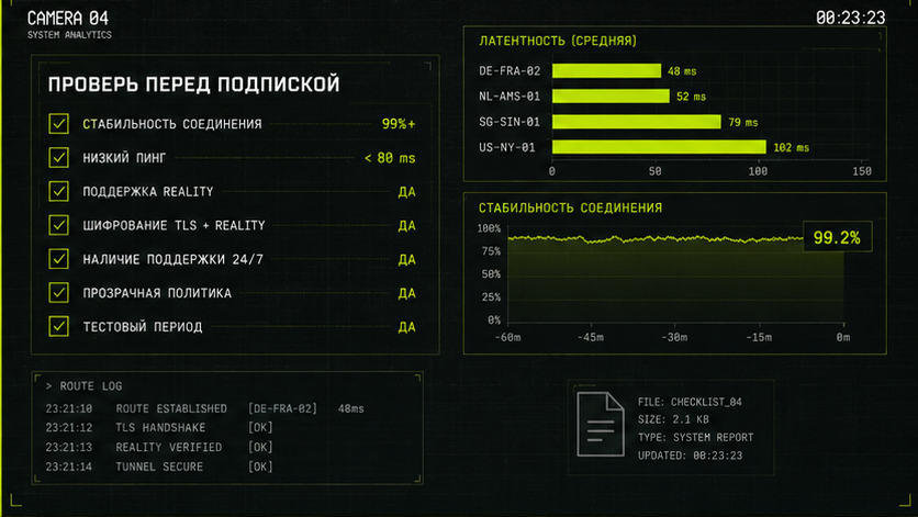 Проверка скорости, логов и стабильности — как выбрать надежного провайдера vless ключей
