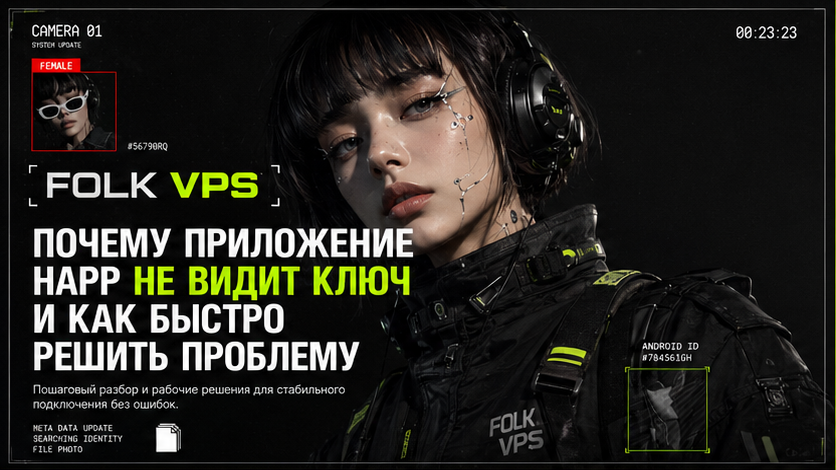 Обложка: Почему приложение Happ не видит ключ и как быстро решить проблему