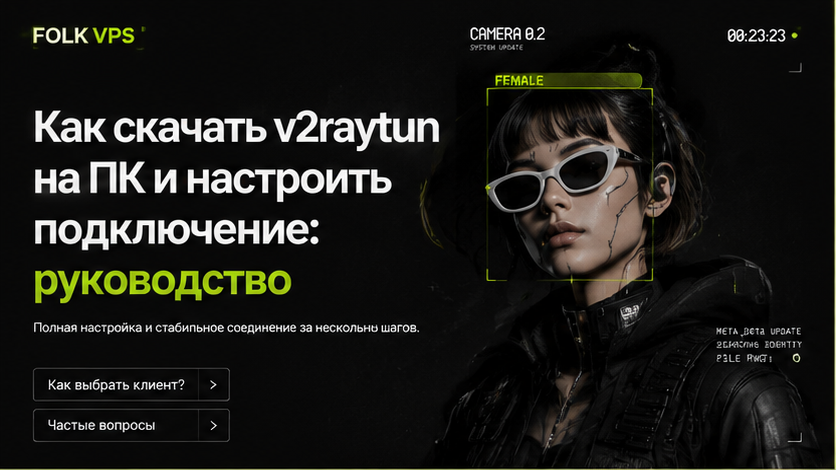 Обложка: Как скачать v2raytun на ПК и настроить подключение: руководство