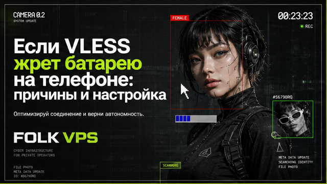 Обложка: Если VLESS жрет батарею на телефоне: причины и настройка